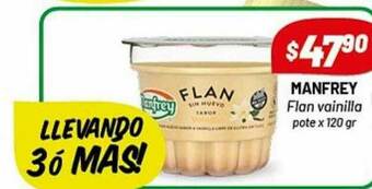 Almacor Manfrey Flan Vainilla oferta