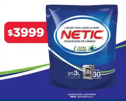 Nini Mayorista Netic liquido para lavar ropa oferta