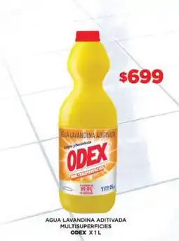 Nini Mayorista Odex agua lavandina aditivada multisuperficies oferta