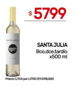 Nini Mayorista Santa julia bco.dce.tardío oferta