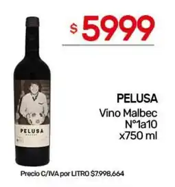 Nini Mayorista Pelusa vino malbec oferta