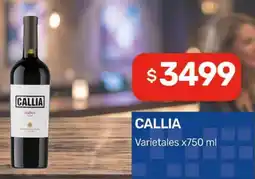 Nini Mayorista Callia varietales oferta