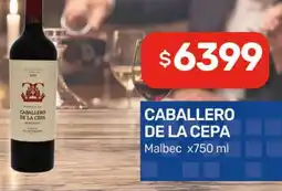Nini Mayorista Caballero de la cepa malbec oferta