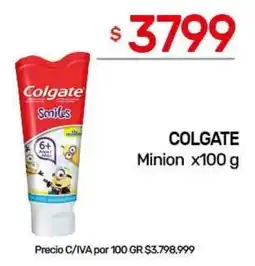 Nini Mayorista Colgate Smiles Minion oferta