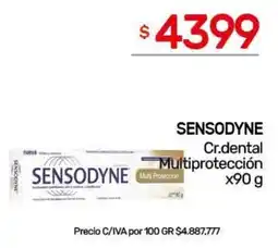 Nini Mayorista Sensodyne crema dental multiprotección oferta