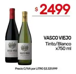 Nini Mayorista Vasco viejo tinto/blanco oferta