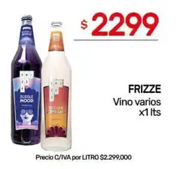Nini Mayorista Frizzle vino varios oferta