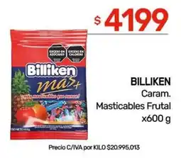 Nini Mayorista Billiken masticables frutal oferta