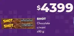 Nini Mayorista Shot chocolate c/maní oferta