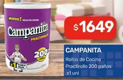 Nini Mayorista Campanita rollos de cocina practirrollo oferta