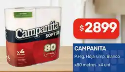 Nini Mayorista Campanita papel higienico soft xl oferta