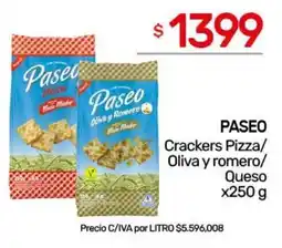 Nini Mayorista Paseo Crackers Pizza/Oliva y romero/Queso oferta