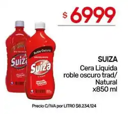 Nini Mayorista Suiza cera liquida roble oscuro trad/natural oferta