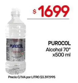 Nini Mayorista Purocol alcohol 70° oferta