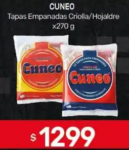 Nini Mayorista Cuneo tapas empanadas criolla/hojalde oferta