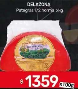 Nini Mayorista Delazona pategras 1/2 horma oferta