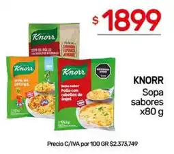 Nini Mayorista Knorr sopa sabores oferta