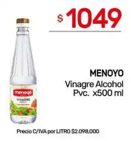Nini Mayorista Menoyo vinagre alcohol oferta