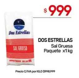 Nini Mayorista Dos estrellas sal gruesa oferta