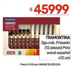 Nini Mayorista Tramontina churrasco oferta