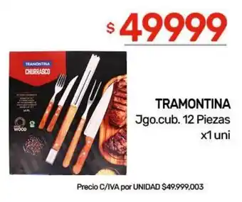 Nini Mayorista Tramontina jgo.cub. 12 piezas oferta