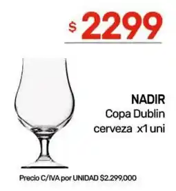 Nini Mayorista Nadir copa dublin cerveza oferta