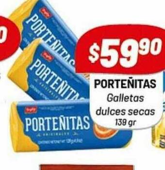 Almacor Porteñitas Galletas Dulces Secas oferta