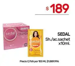 Nini Mayorista Sedal shampoo ceramida oferta