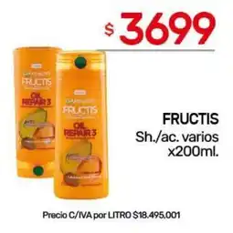 Nini Mayorista Fructis oil repair 3 oferta