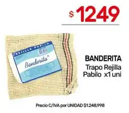 Nini Mayorista Banderita trapo rejilla pabilo oferta