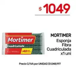 Nini Mayorista Mortimer esponja fibra cuadriculada oferta