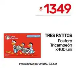 Nini Mayorista Tres patitos fosforo tricampeon oferta