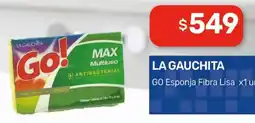 Nini Mayorista La gauchita go esponja fibra lisa oferta