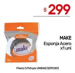 Nini Mayorista Make esponja acero oferta