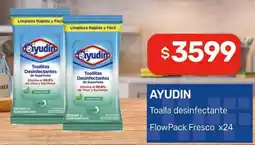 Nini Mayorista Ayudin toalla desinfectante oferta