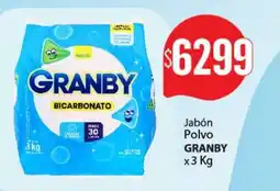 Nini Mayorista Granby jabón polvo oferta