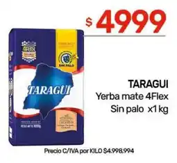 Nini Mayorista Taragui yerba mate 4Flex oferta