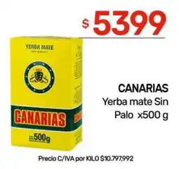Nini Mayorista Canarias yerba mate sin palo oferta