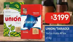 Nini Mayorista Union/taragui yerba mate 4flex oferta