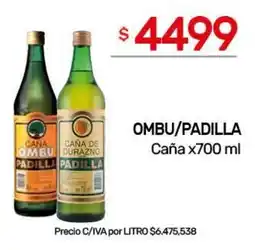 Nini Mayorista Ombu/padilla caña de durazno oferta
