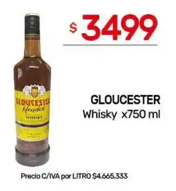 Nini Mayorista Gloucester whisky oferta