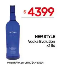 Nini Mayorista New style vodka evolution oferta