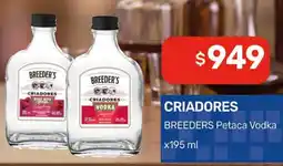 Nini Mayorista Criadores breeders petaca vodka oferta