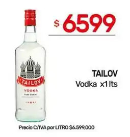 Nini Mayorista Tailov vodka oferta