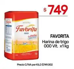 Nini Mayorista Favorita harina de trigo 000 vit. oferta