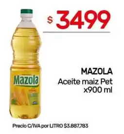 Nini Mayorista Mazola aceite maiz pet oferta