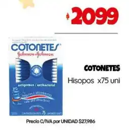 Nini Mayorista Cotonetes hisopos oferta