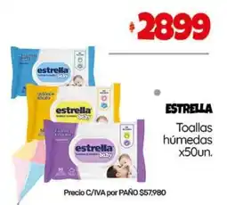 Nini Mayorista Estrella toallas húmedas oferta