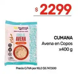 Nini Mayorista Cumana avena en copos oferta