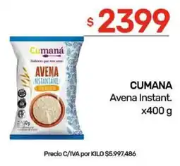 Nini Mayorista Cumana avena instantanea oferta